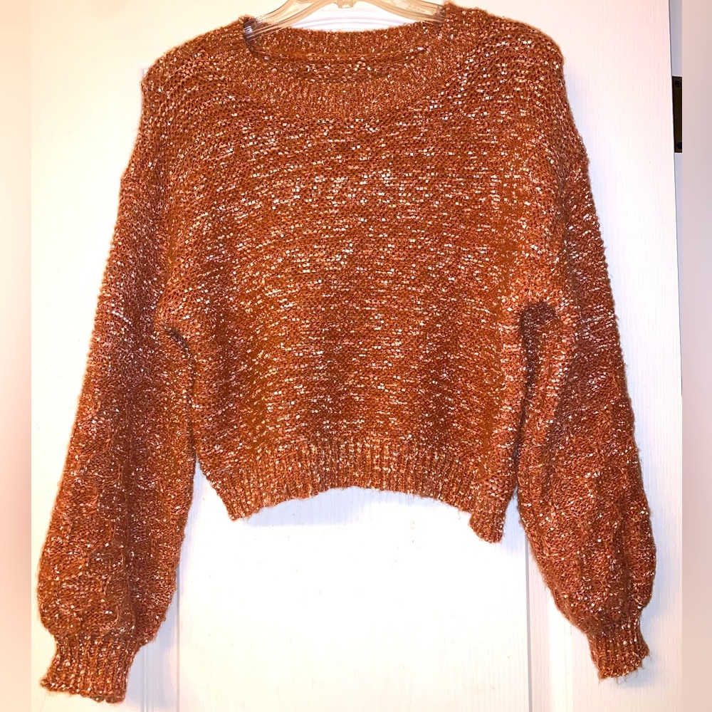 NWOT - SHEIN Marled Knit Drop Shoulder Sweater | Soft Cozy Pulloverr